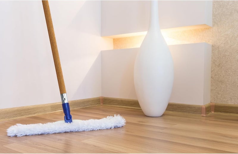 ILOT Commercial Products 54-inch Replacement Wood Broom Handle with Threaded Metal Tip and Lacquered for Floor Cleaning Sweeping in Home and Office (Pack of 2) - Image 4